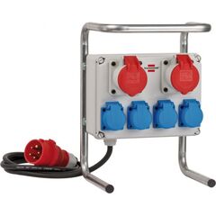 Распределитель 6 Brennenstuhl 2м 5х1,5мм2 IP44 BKV 2/4G