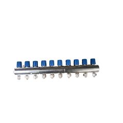 Manifold with valve ECA 10-Blue
