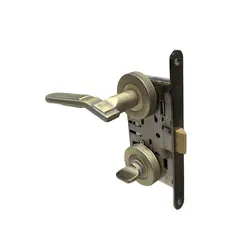 Set handle and WC lock BT Group EFES AGB 70 mm