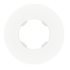 Frame round DPM Soul SEU5001W 1 sectional white