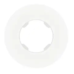 Рамка круглая DPM Soul SEU5001W 1 местная белая
