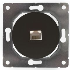 Розетка компьютерная DPM Soul SEU1017B RJ45 1 черная