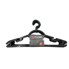 Clothes hanger plastic FLEXY (6 pcs)  415