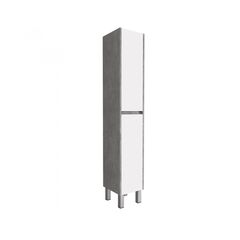 Bathroom penal Polo Loft P-33-U grey/white 33x175 cm universal