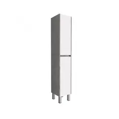 Bathroom penal Polo Loft P-33-U grey/white 33x175 cm universal