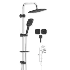Shower system Valtemo AQUA BLACK VS-2518