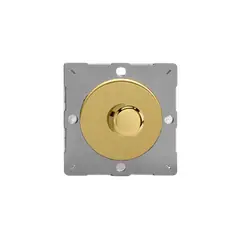 Диммер без рамки Varilight 100W латунь матовая