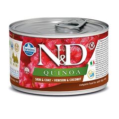Корм для собак Farmina N&D Quinoa Adult Mini оленина и кокос 140 г
