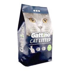 Песок для кошек Gattino Марсельское мыло 5 л