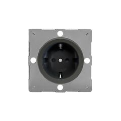 Socket Varilight EG5FBI Schuko with grounding iridium black