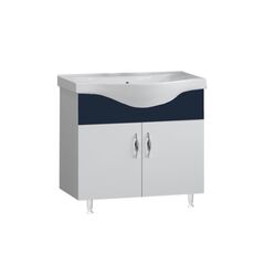 Floor cabinet with washbasin Denko Trend 65 Izland Blue