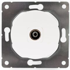 Socket TV DPM Soul SEU1014W 1 sectional white