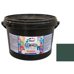Universal elastic waterproofing paint Atoll REZIN SF-16 green 12 kg