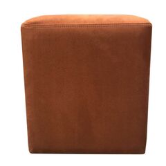 Pouf alcantara 34х40 orange