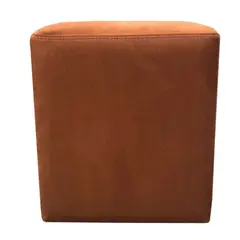 Pouf alcantara 34х40 orange