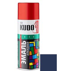 ემალი უნივერსალური Kudo KU-10113 Ral 5003 მუქი ლურჯი 520 მლ