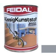 Paint Feidal Flussigkunststoff 750 ml silver-grey