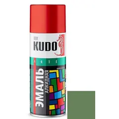 ემალი უნივერსალური Kudo KU-10088 Ral 6018 სალათისფერი 520 მლ