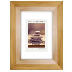 Frame with wooden glass Palitra D34KL/5063 15х21 oak