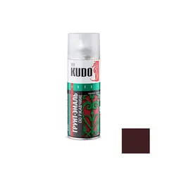 Enamel soil on rust KUDO KU-318017 brown 520ml