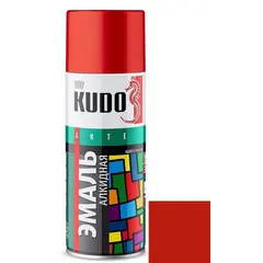 ემალი უნივერსალური Kudo KU-1003 Ral 3020 წითელი 520 მლ