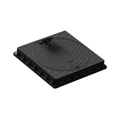 Hatch round with lock and stand Torun Plastik YK-1004-S 500 mm
