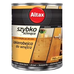 Цветной лак для внутренних работ ALTAX 750 мл дуб