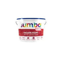 Краска фасадная Jumbo Lux белая 15 л