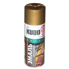 ემალი უნივერსალური მეტალიკი KUDO KU-1060 ოქროსფერი 520 მლ