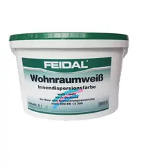 Dispersion paint for interior works Feidal Wohnraumweib 5 l