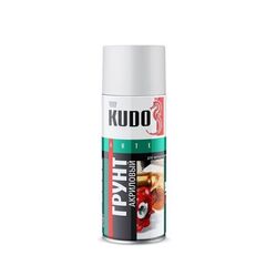 Грунт универсальный акриловый KUDO KU-2104 белый 520мл