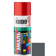 ემალი უნივერსალური Kudo KU-1016 Ral 7012 მუქი ნაცრისფერი 520 მლ