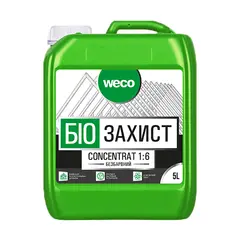 Биозащитный концентрат для дерева Weco 1:6 бесцветный 5 л