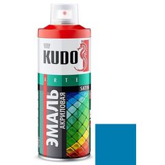 ემალი უნივერსალური აკრილის Satin Kudo KU-0A5015 RAL 5015 ცისფერი 520 მლ