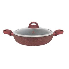Deep frying pan BERLLONG Lava Stone RSSP-30G 30 cm