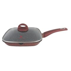 Frying grill-pan BERLLONG Lava Stone RGF-28G 28 cm