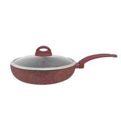 Frying pan BERLLONG Lava Stone RVF-24G 24 cm