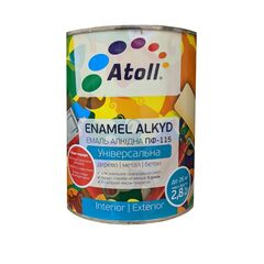 Enamel Atoll PF 115 Enamel alkyd green glossy 2,8 kg