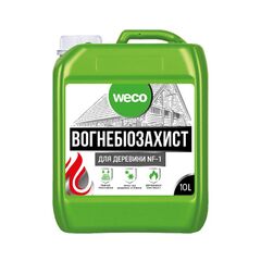 Огнебиозащита для дерева Weco бесцветный 10 л
