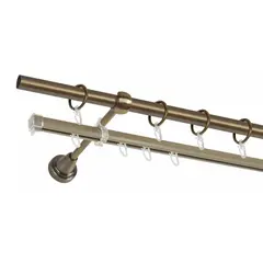 Карниз металлический Delfa СМ-2491/180/1Ш