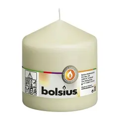 Свеча Bolsius 100/98 кремовый