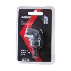 Переходник для дрели угловой Raider HEX 1/4"
