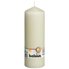 Свеча Bolsius 200/68 кремовый