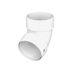 Socket bend Giza 85 mm 67° white (10.120.15.001)