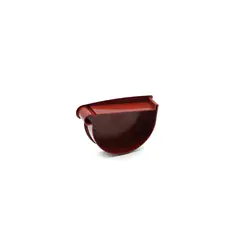 Funnel cap left red RainWay 90mm