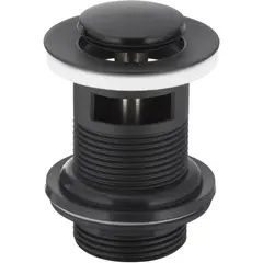 Washbasin siphon KFA Klik-klak black