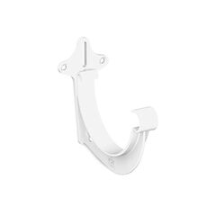 Gutter fascia bracket Giza 120 mm white (10.120.03.001)