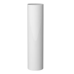 Downpipe Giza 85 mm 3 m white (10.120.13.301)