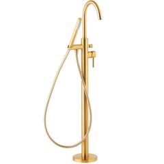 Floor-mounted bathroom faucet KFA Moza Gold