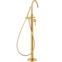 Floor-mounted bathroom faucet KFA Moza Gold